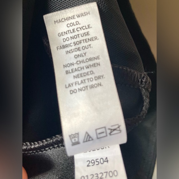 Assests by Spanx Black Pleather Leggings | S - Picture 5 of 5